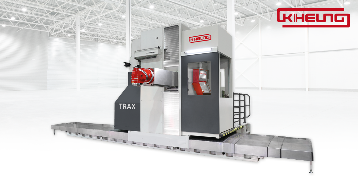 Dynamische CNC-Fahrständerfräsmaschine KIHEUNG TRAX 1000 LT