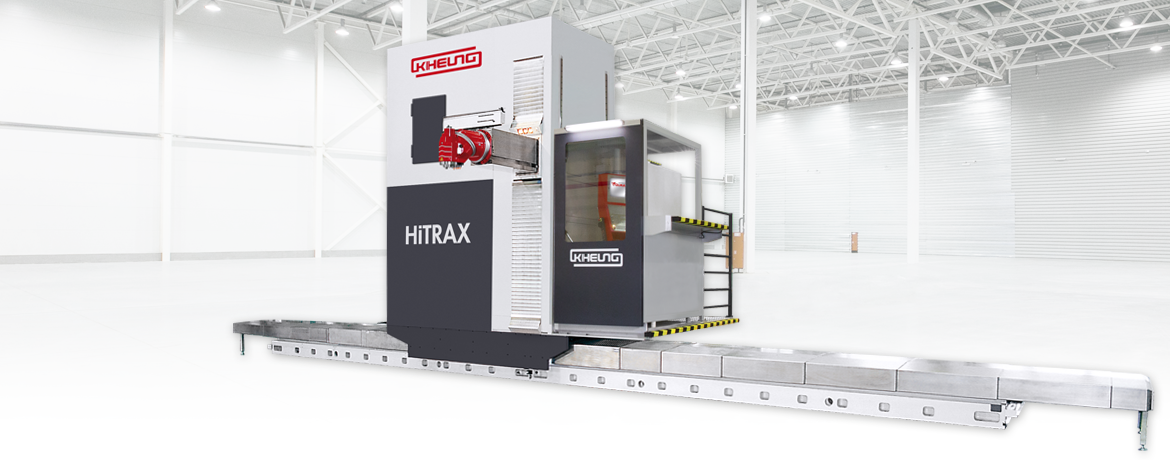 CNC-Fahrständerfräsmaschine Baureihe HITRAX.