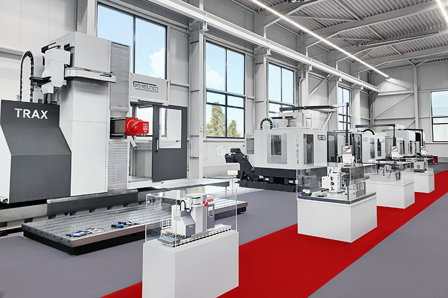 VOLMATEC Technologie- und Servicezentrum in Waltrop mit einer Maschinenausstellung auf über 1.600 m².