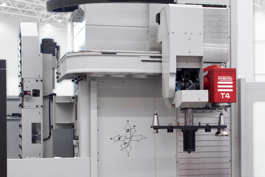 Schnelle und hochwertige Werkzeugwechselsysteme als Option für alle KIHEUNG CNC-Fräsmaschinen.
